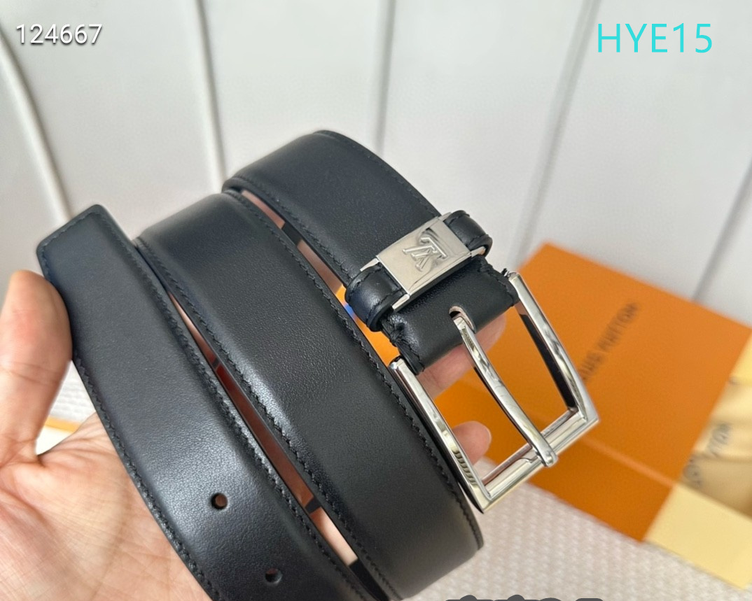 LV belt 34mmX95-125cm XH (141)