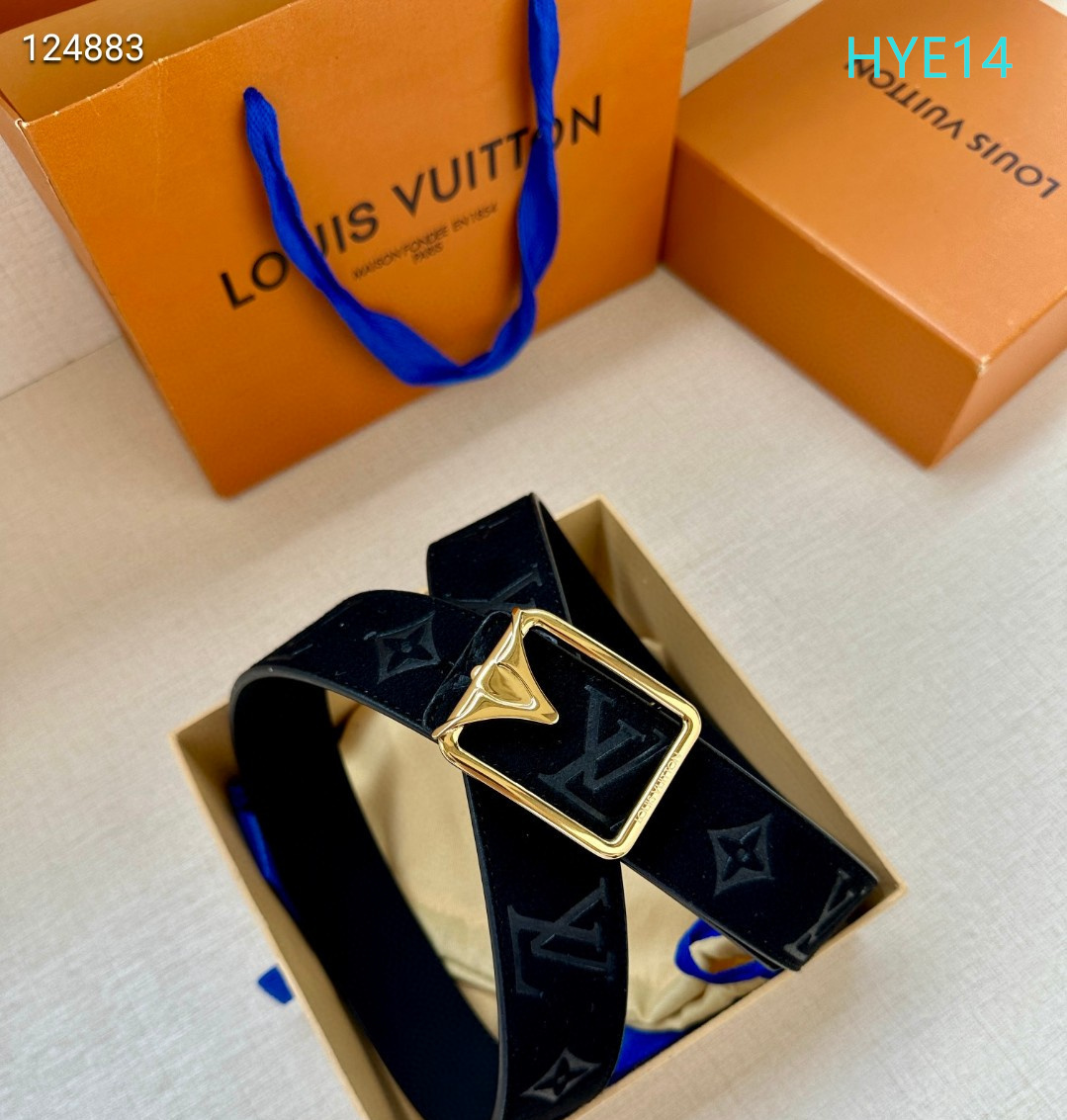 LV belt 34mmX95-125cm XH (144)