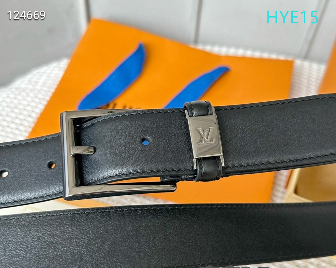 LV belt 34mmX95-125cm XH (152)