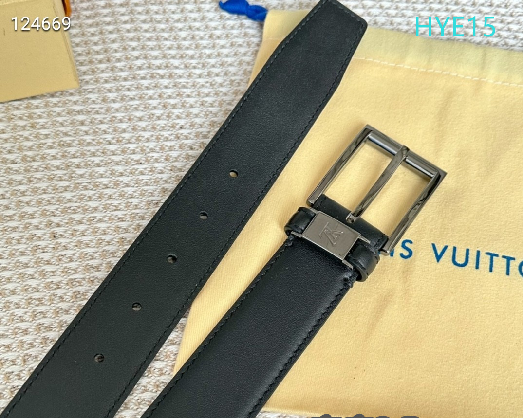 LV belt 34mmX95-125cm XH (153)