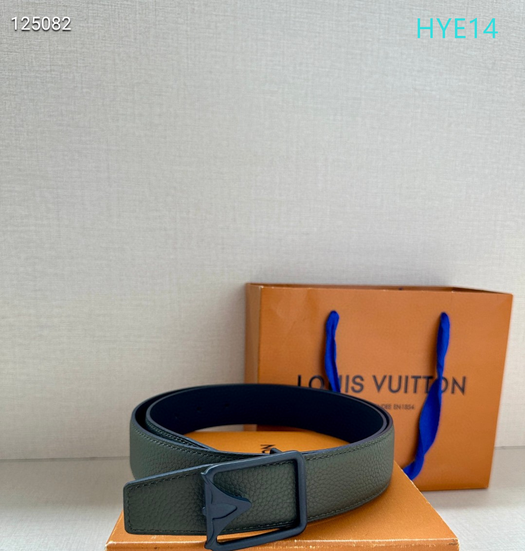 LV belt 34mmX95-125cm XH (185)