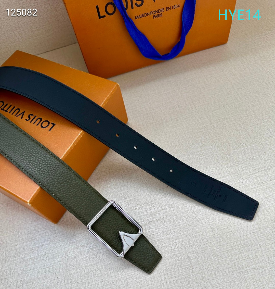 LV belt 34mmX95-125cm XH (187)