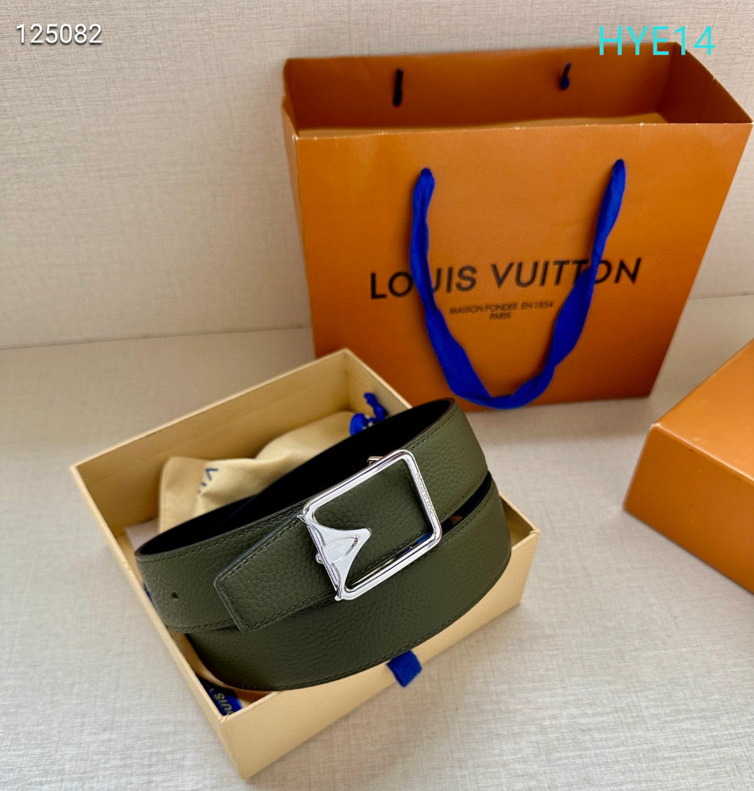 LV belt 34mmX95-125cm XH (188)