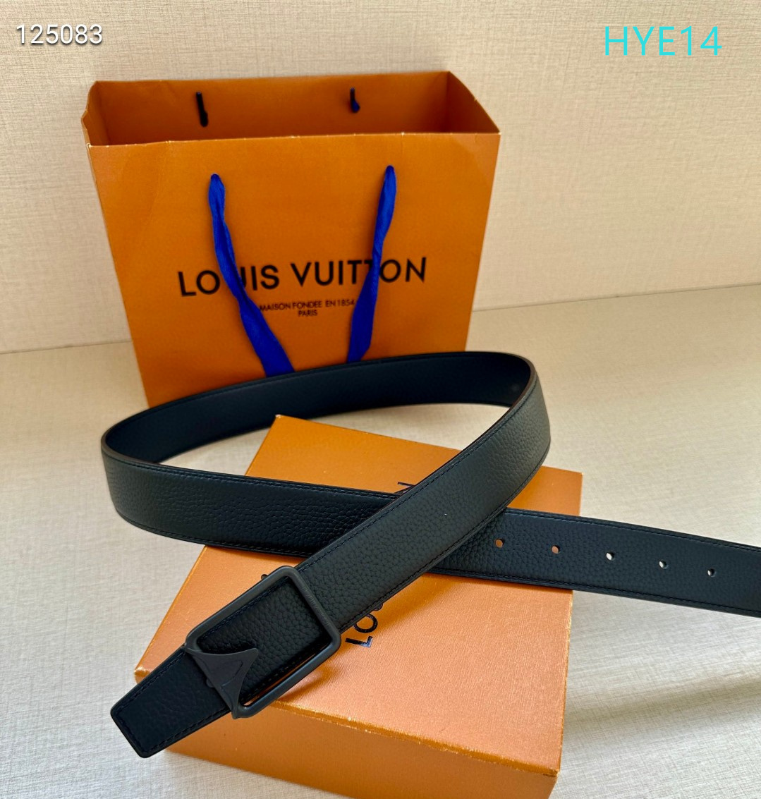 LV belt 34mmX95-125cm XH (192)