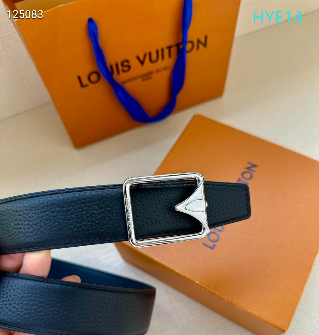 LV belt 34mmX95-125cm XH (193)