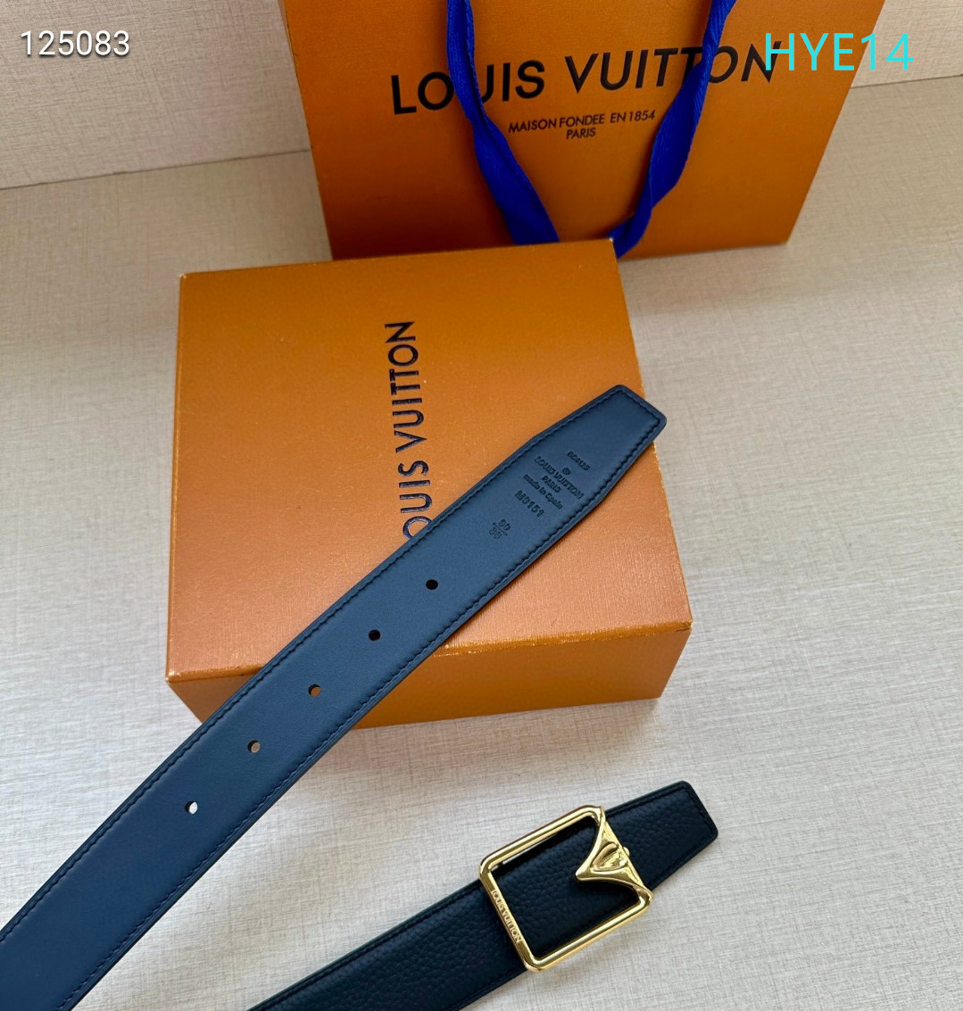 LV belt 34mmX95-125cm XH (196)