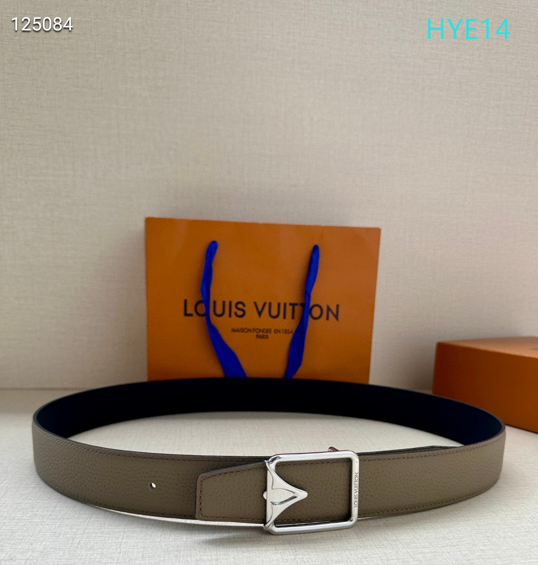 LV belt 34mmX95-125cm XH (199)
