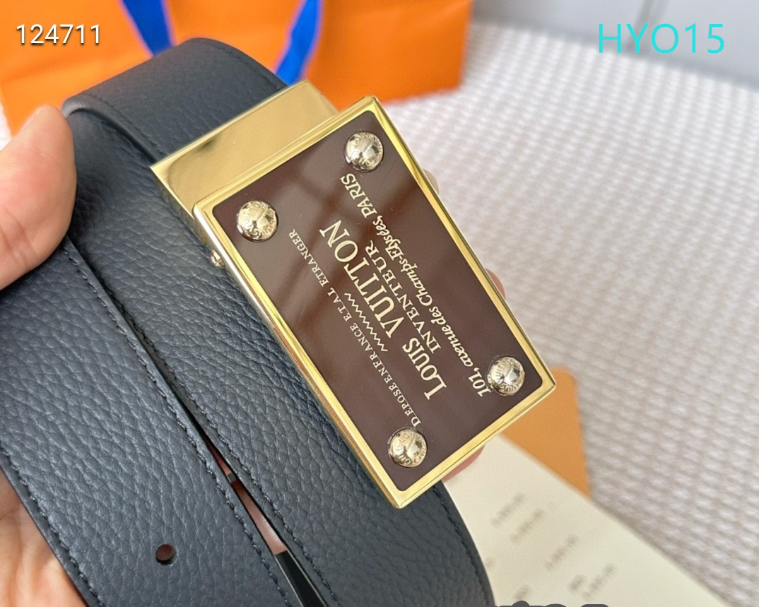 LV belt 34mmX95-125cm XH (199)