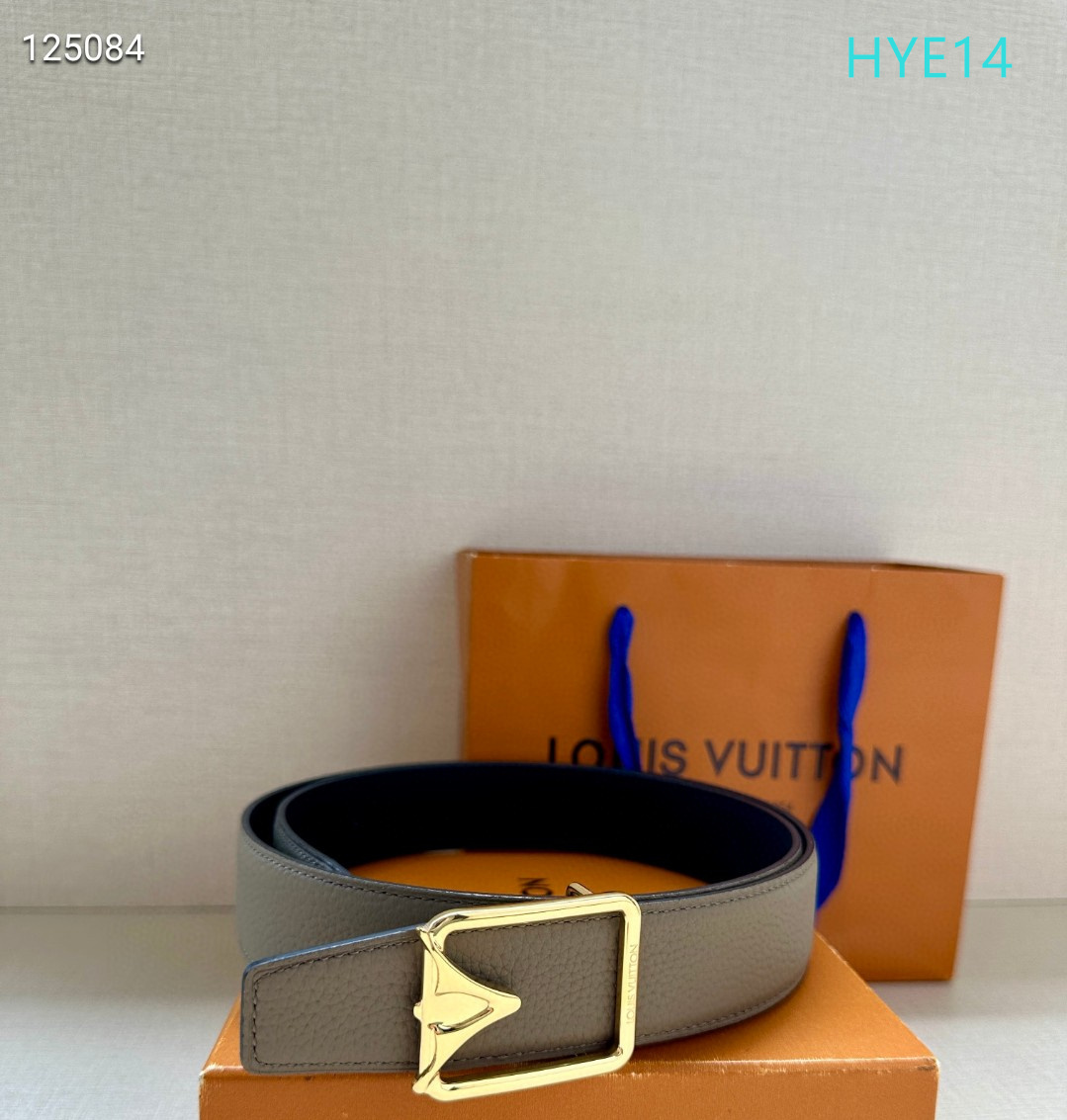LV belt 34mmX95-125cm XH (203)