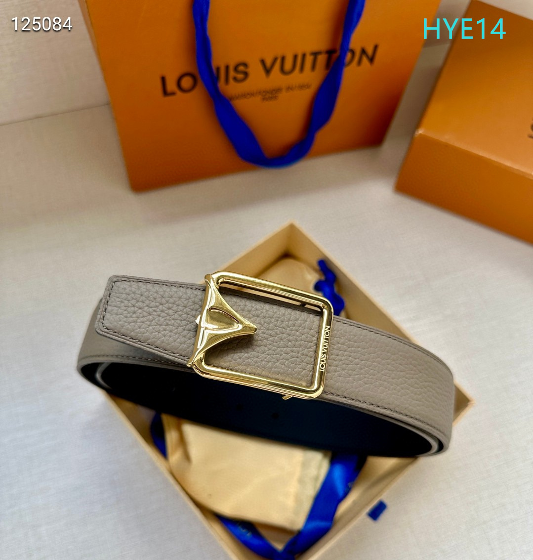 LV belt 34mmX95-125cm XH (204)