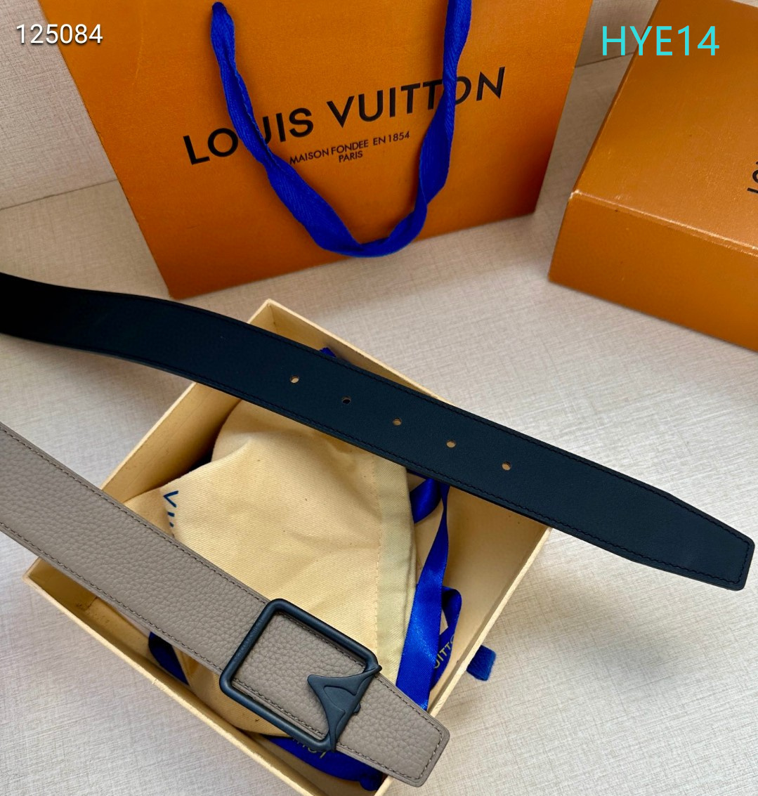 LV belt 34mmX95-125cm XH (205)
