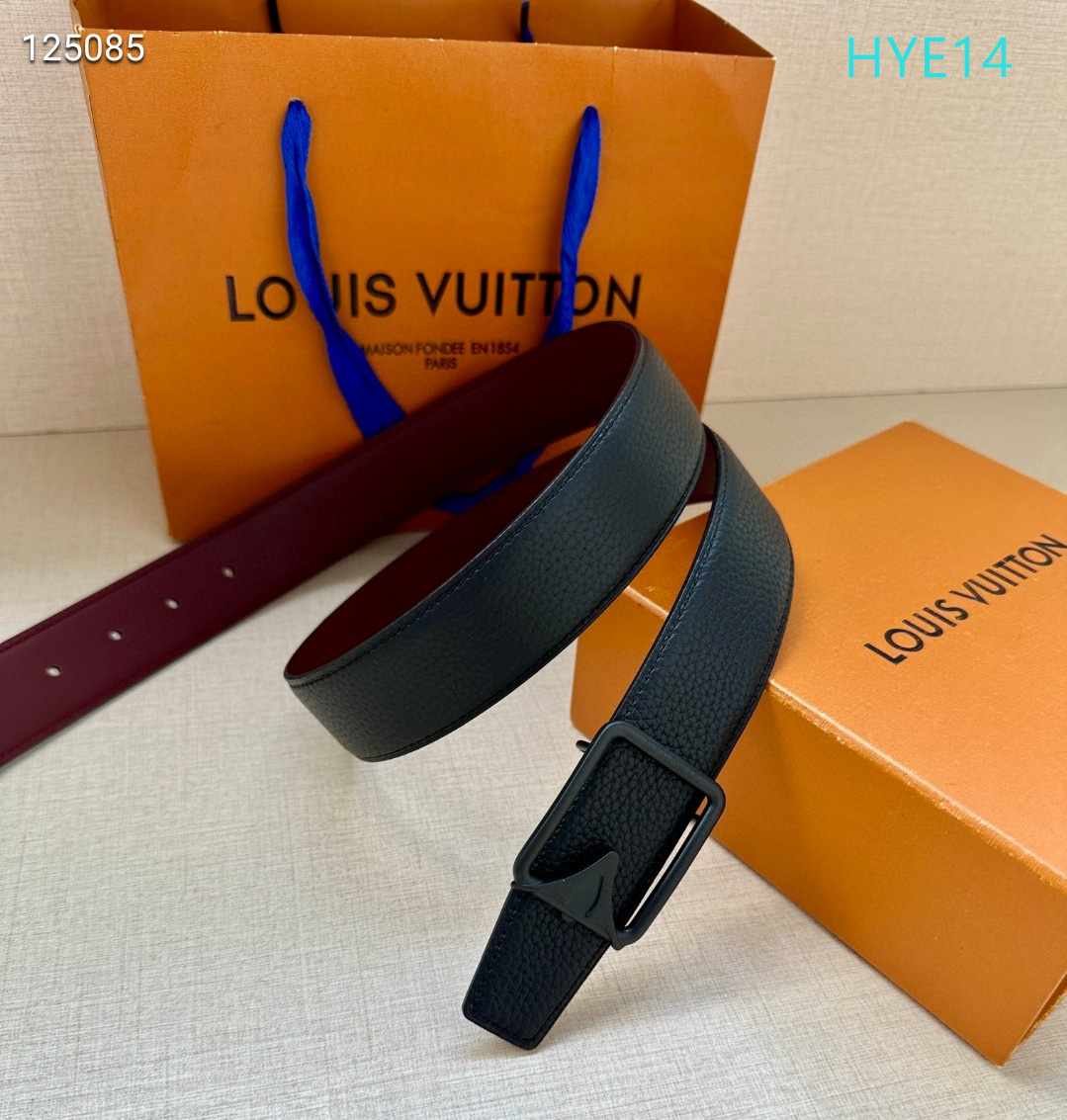 LV belt 34mmX95-125cm XH (212)