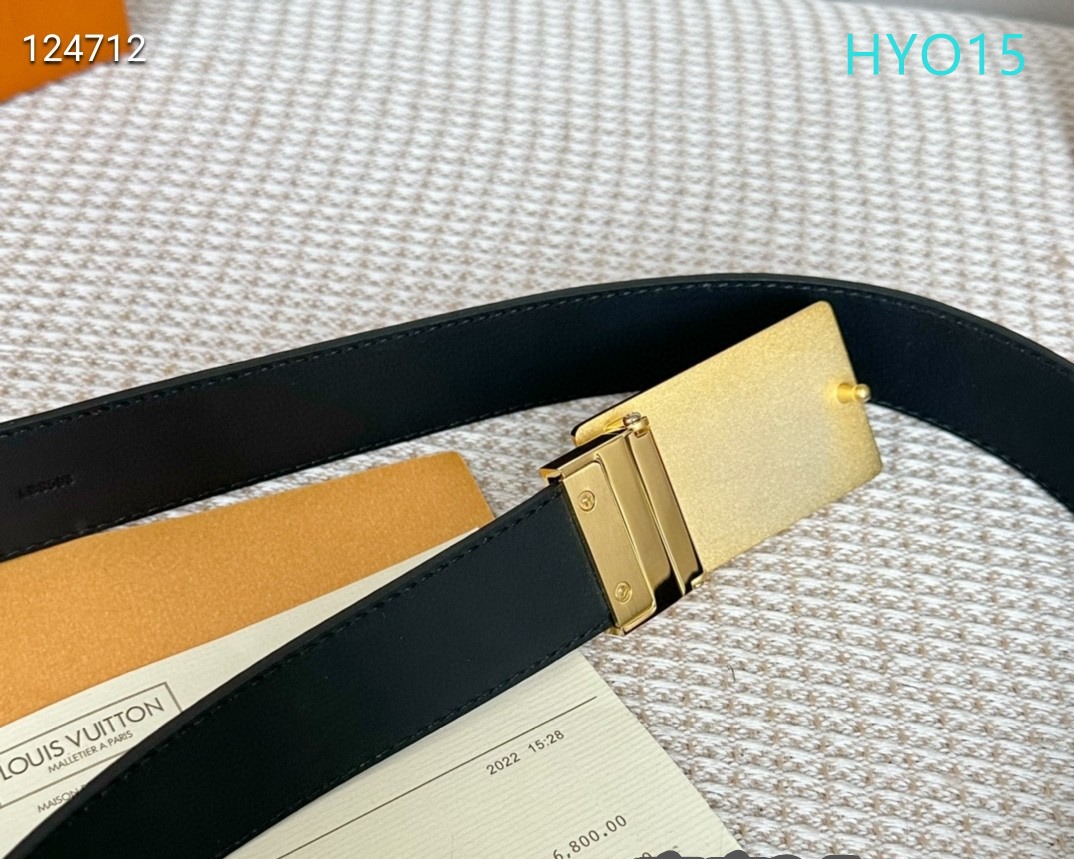 LV belt 34mmX95-125cm XH (212)