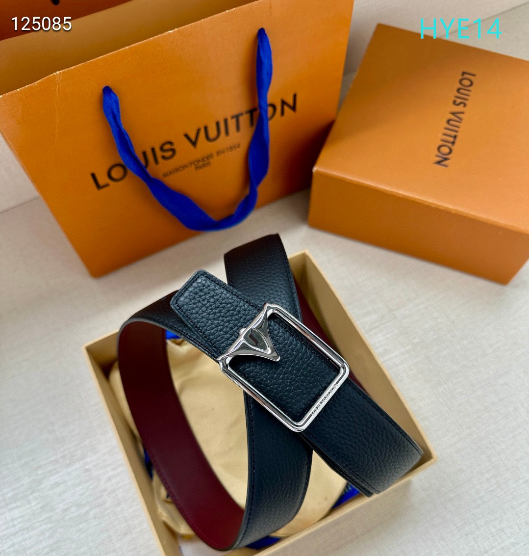 LV belt 34mmX95-125cm XH (217)