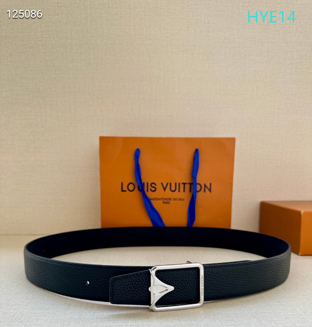 LV belt 34mmX95-125cm XH (218)