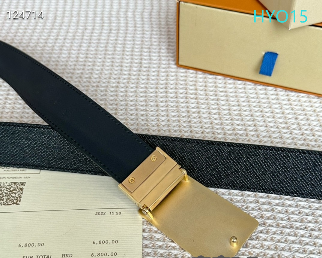 LV belt 34mmX95-125cm XH (227)