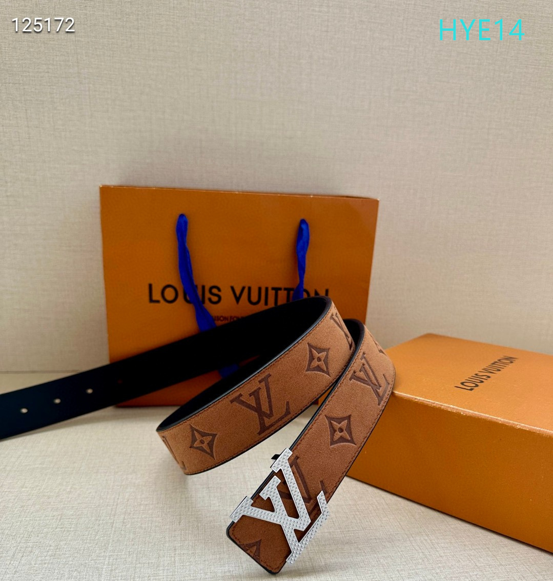 LV belt 34mmX95-125cm XH (234)