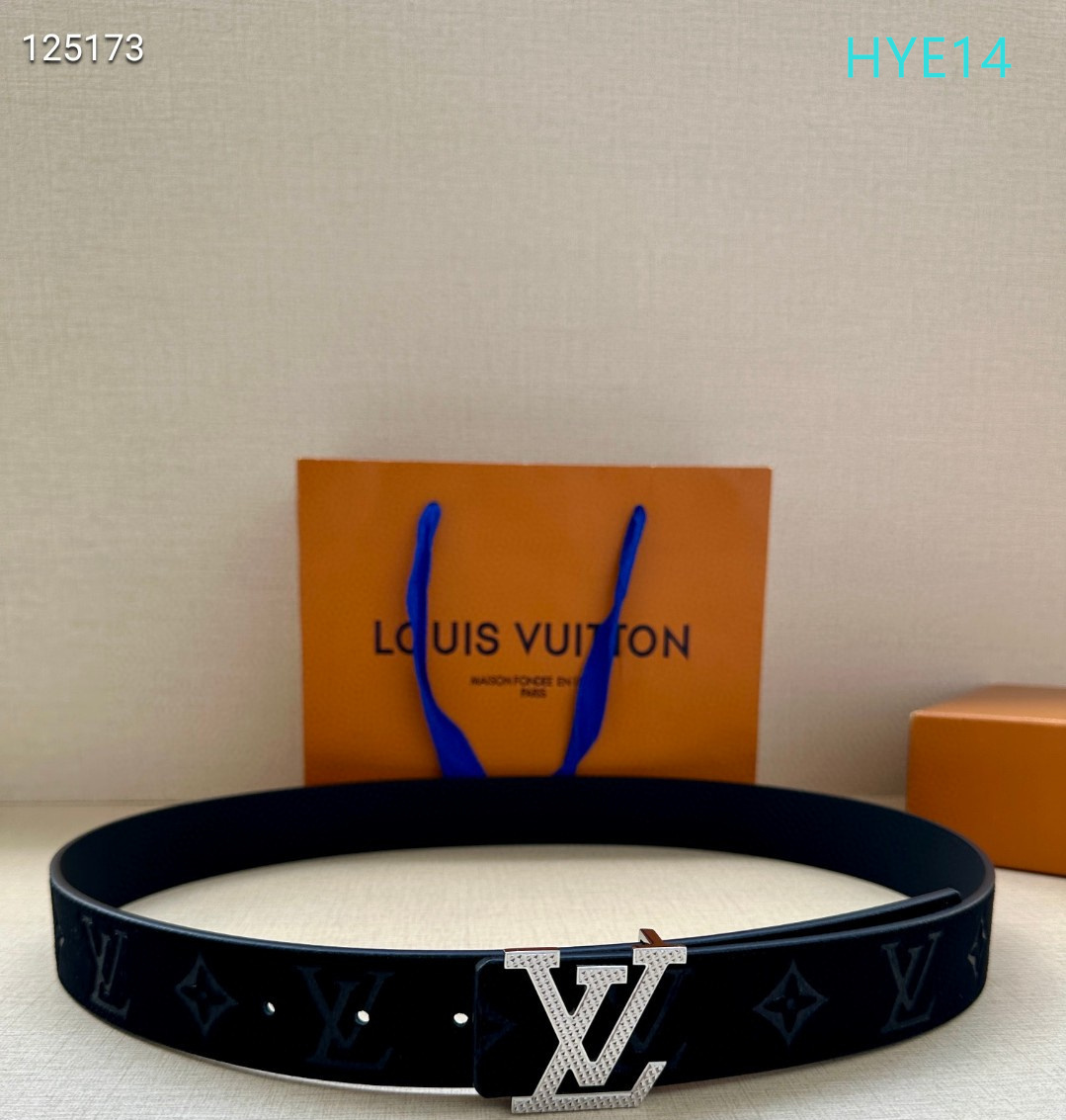 LV belt 34mmX95-125cm XH (236)