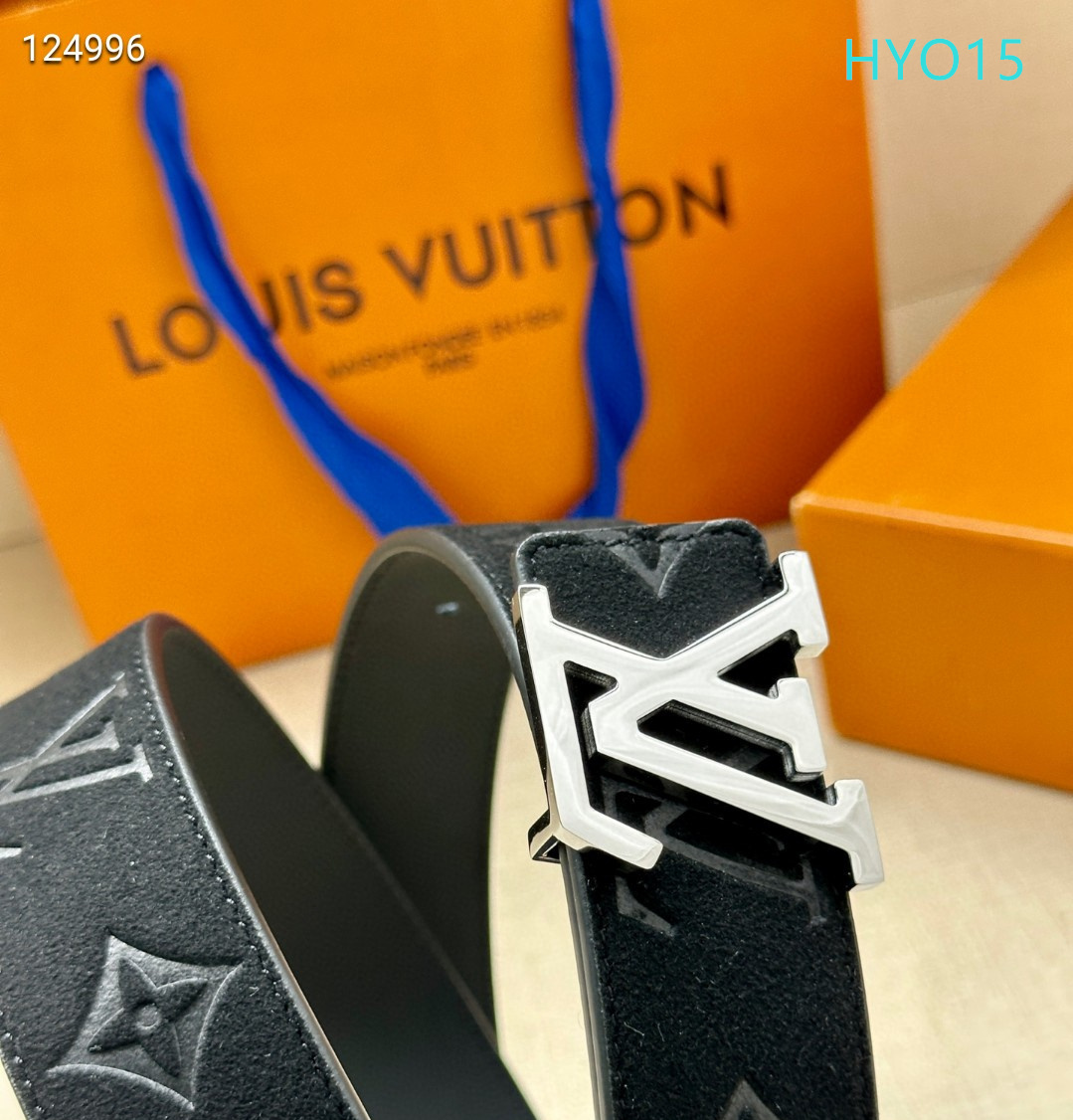 LV belt 34mmX95-125cm XH (240)
