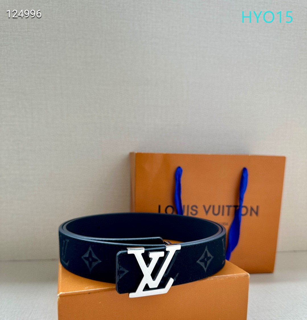 LV belt 34mmX95-125cm XH (241)