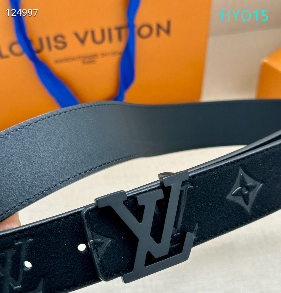 LV belt 34mmX95-125cm XH (247)
