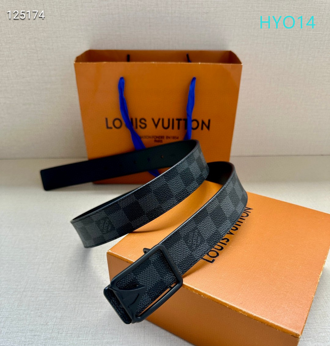 LV belt 34mmX95-125cm XH (248)