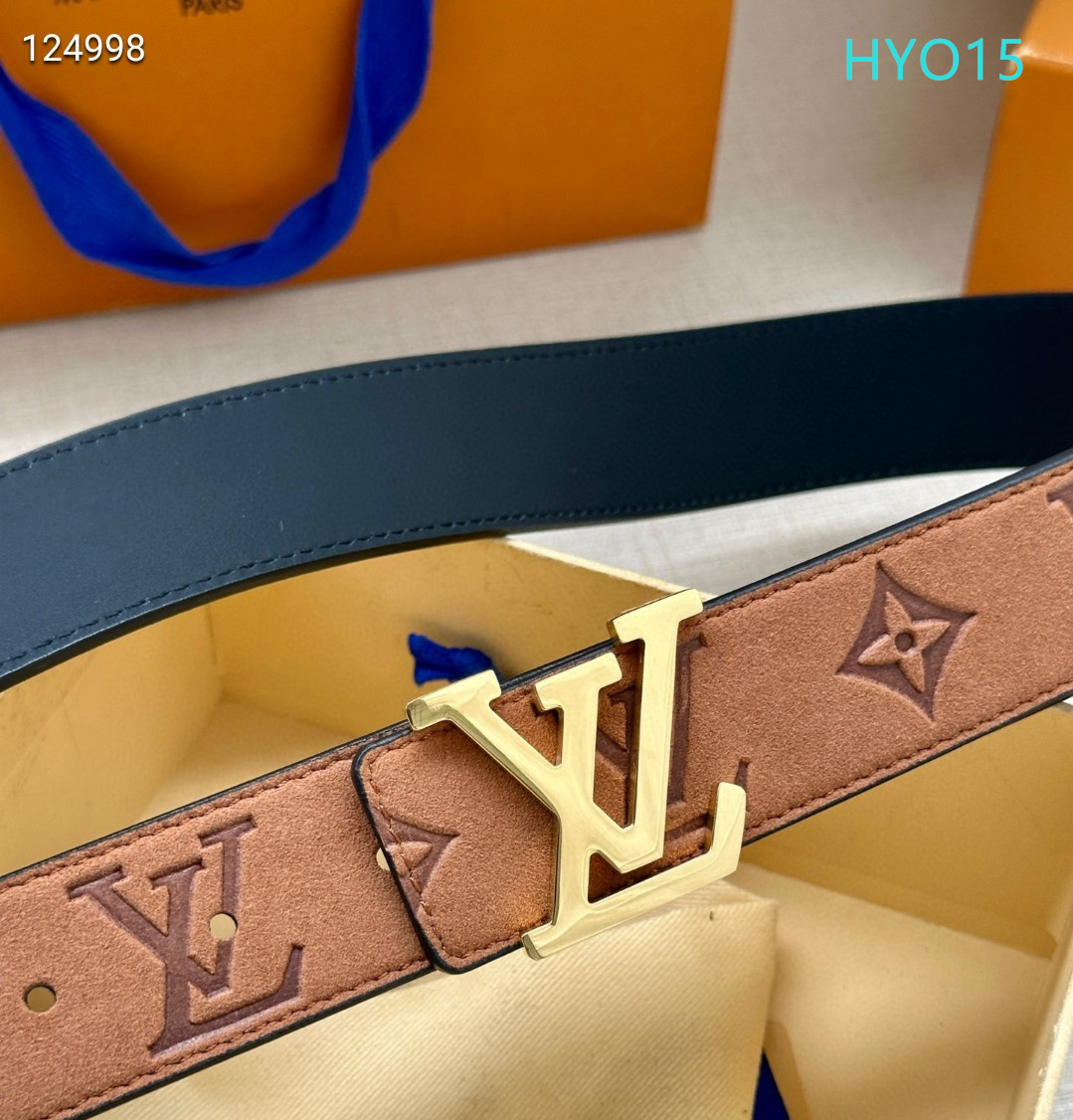 LV belt 34mmX95-125cm XH (249)