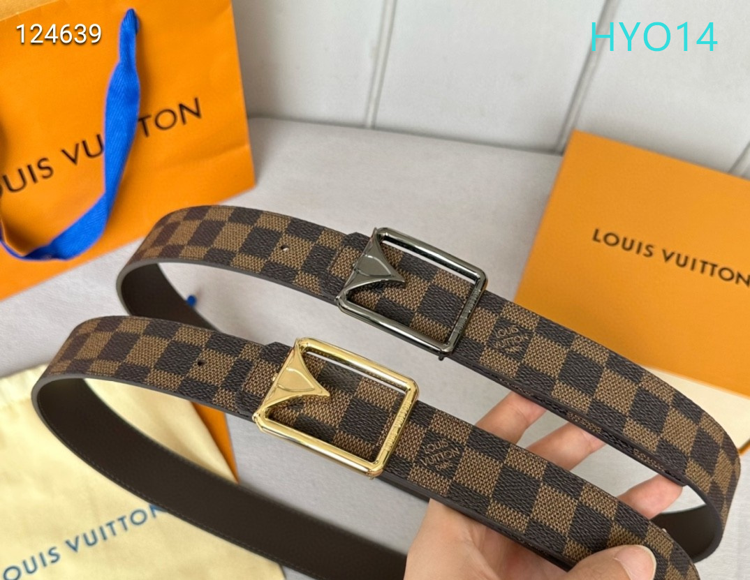 LV belt 34mmX95-125cm XH (25)