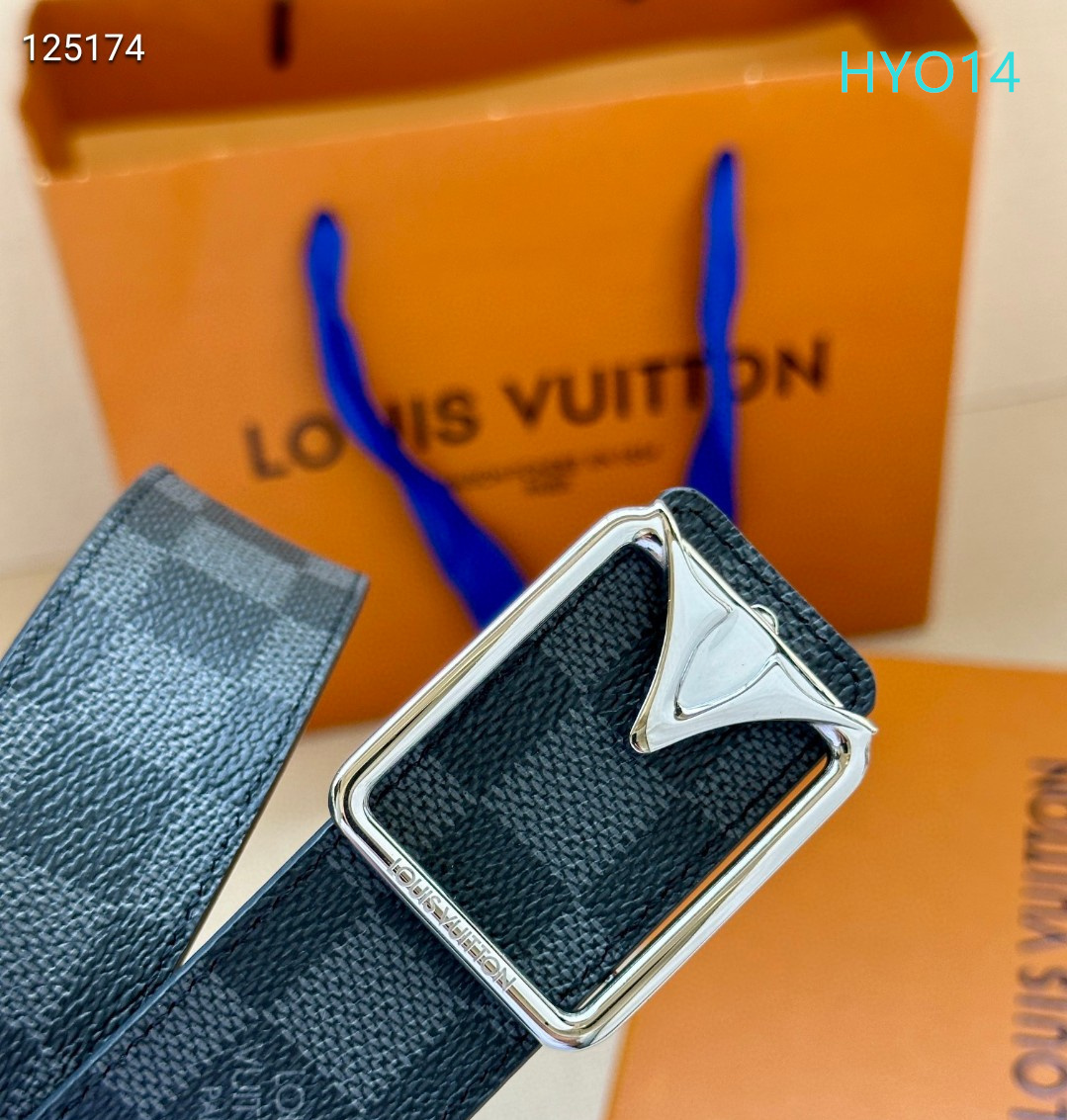 LV belt 34mmX95-125cm XH (253)