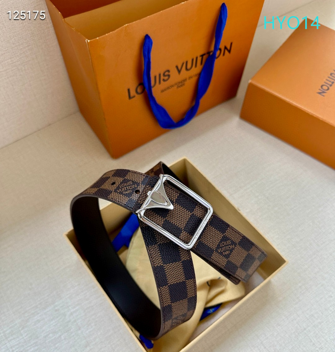 LV belt 34mmX95-125cm XH (259)