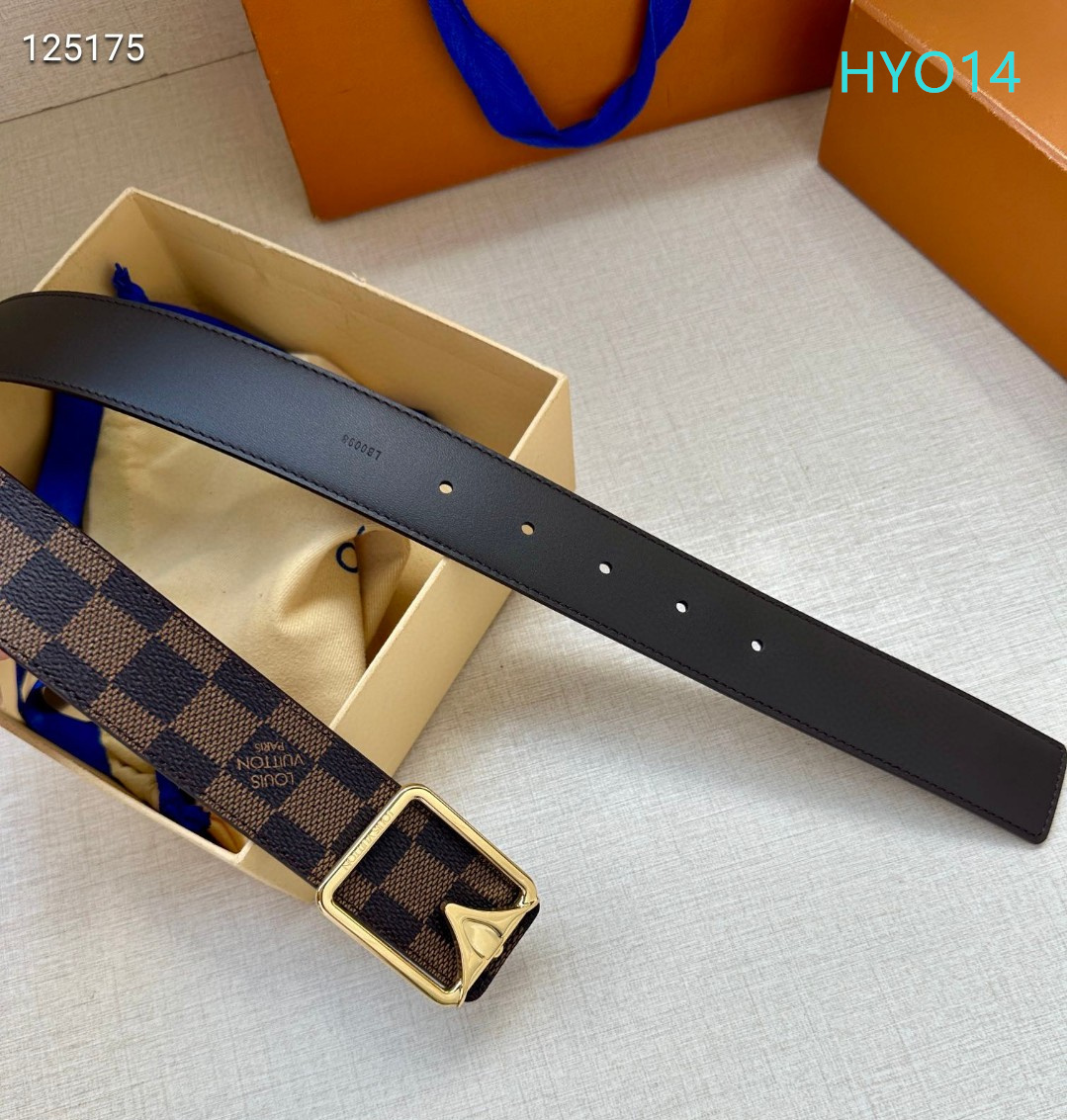 LV belt 34mmX95-125cm XH (260)