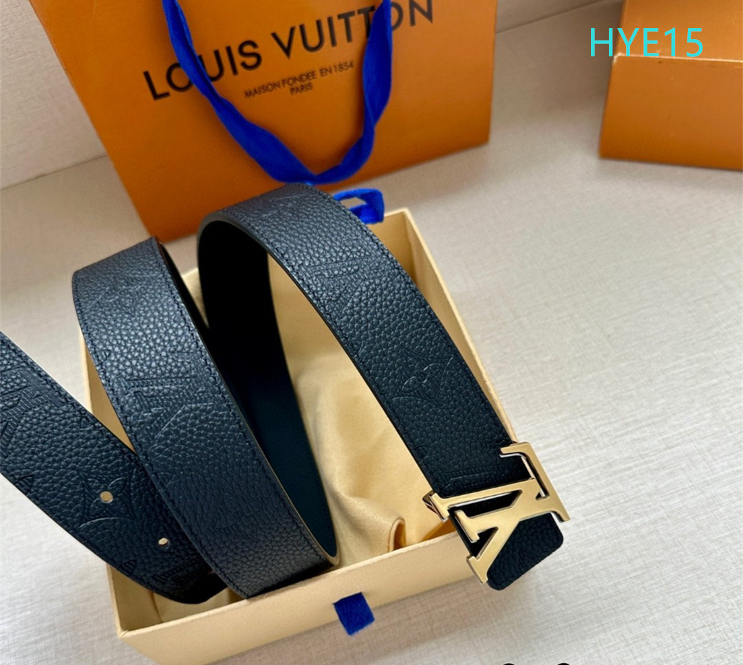 LV belt 34mmX95-125cm XH (265)