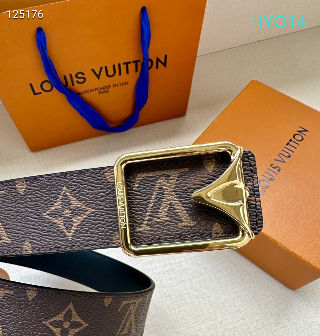LV belt 34mmX95-125cm XH (266)