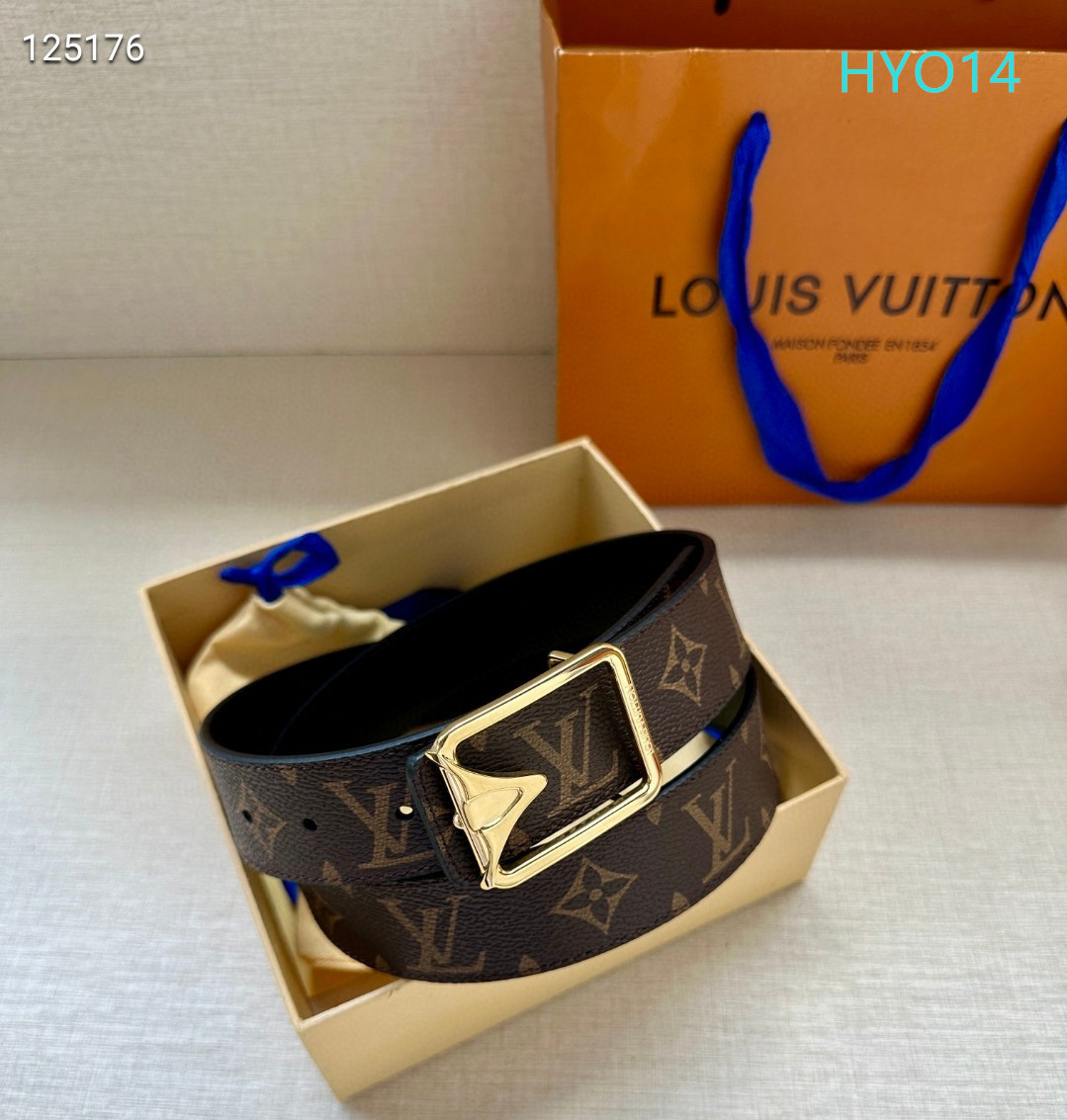 LV belt 34mmX95-125cm XH (268)