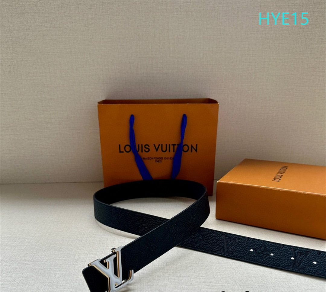 LV belt 34mmX95-125cm XH (268)