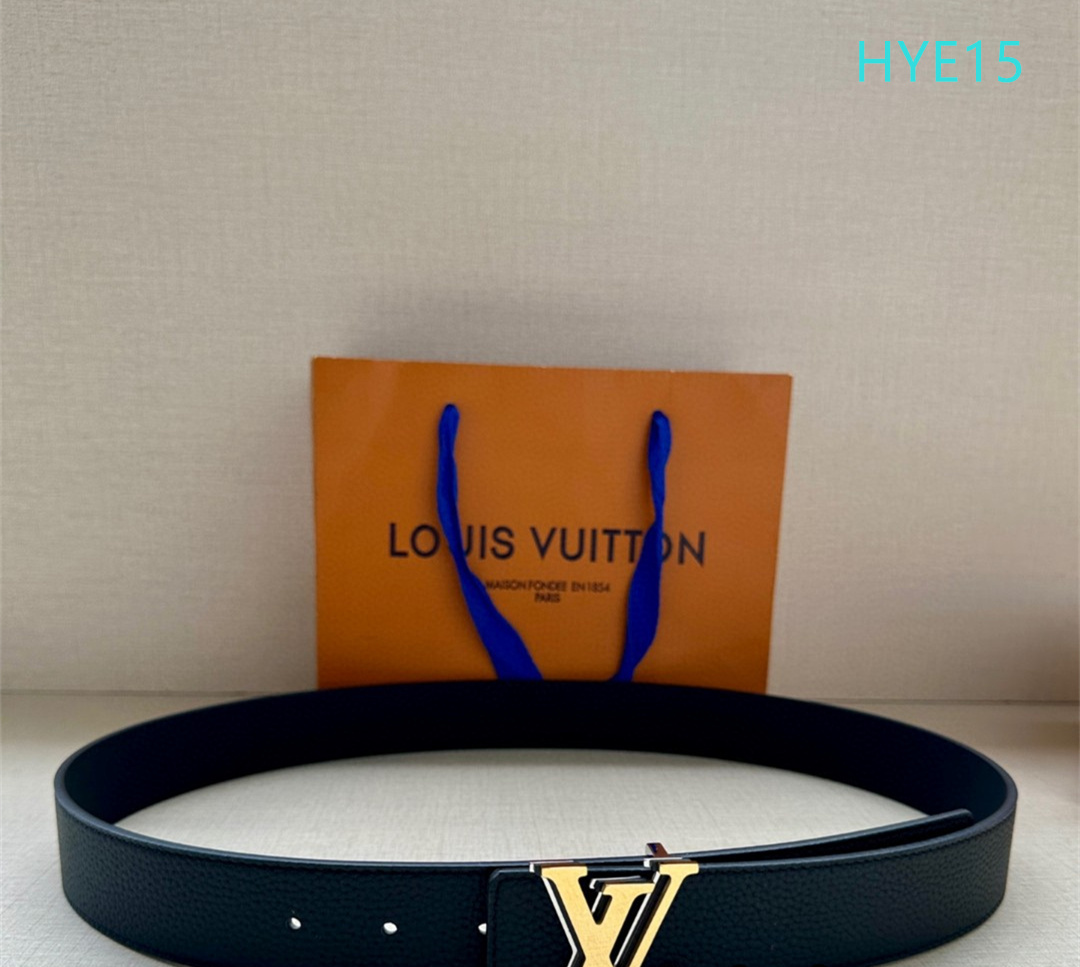LV belt 34mmX95-125cm XH (271)