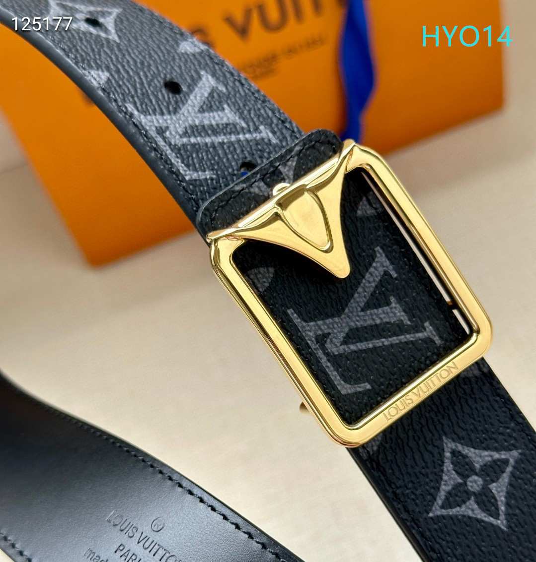 LV belt 34mmX95-125cm XH (273)