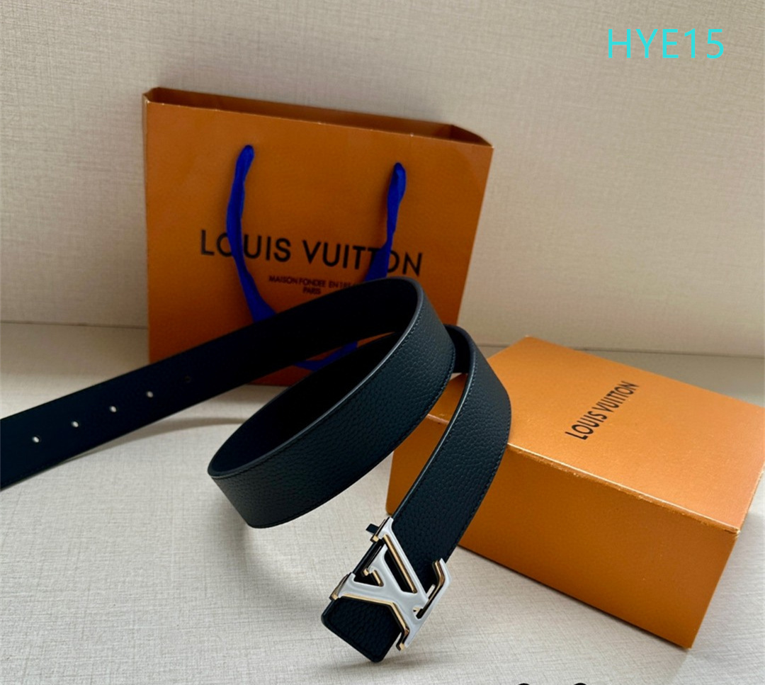 LV belt 34mmX95-125cm XH (274)