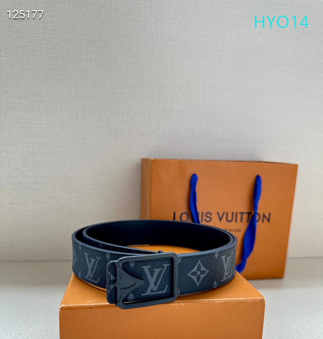 LV belt 34mmX95-125cm XH (276)