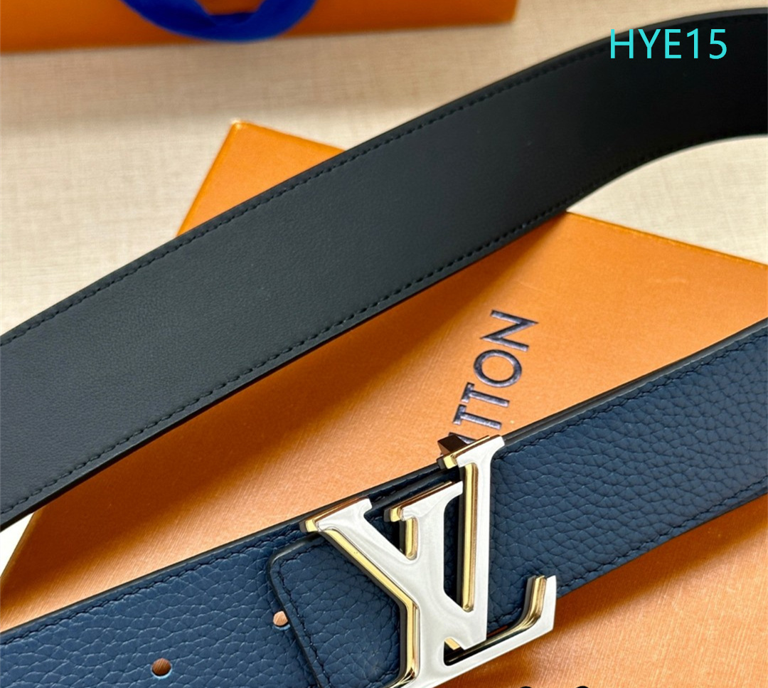 LV belt 34mmX95-125cm XH (281)