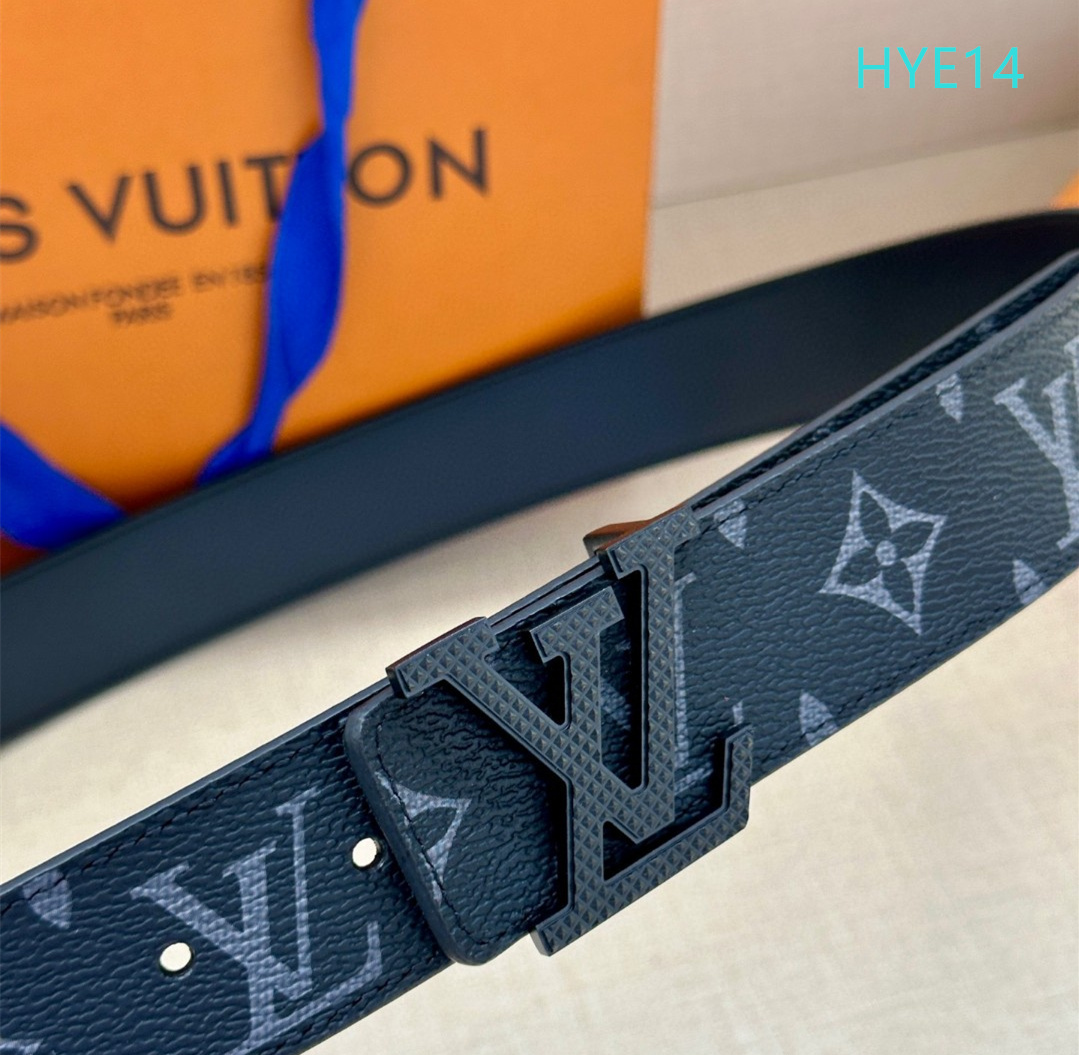 LV belt 34mmX95-125cm XH (282)