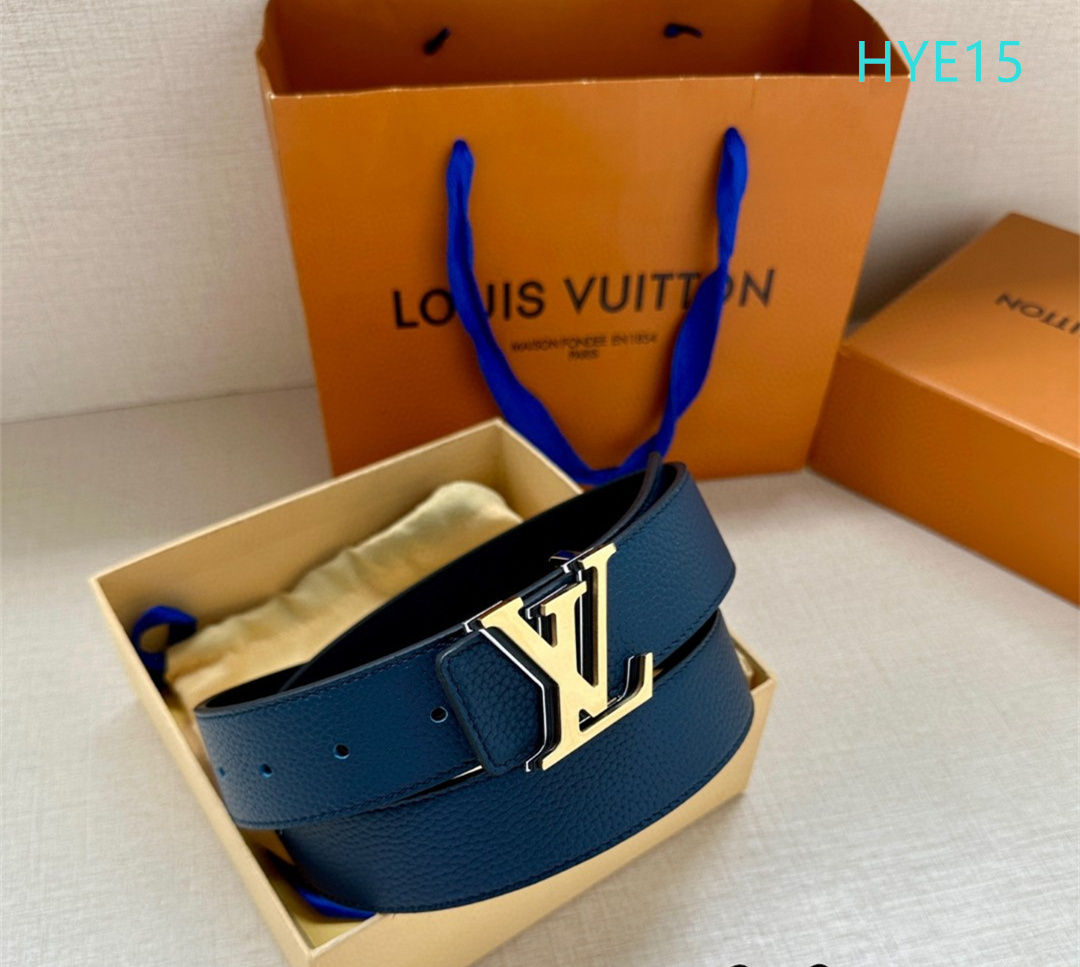 LV belt 34mmX95-125cm XH (287)