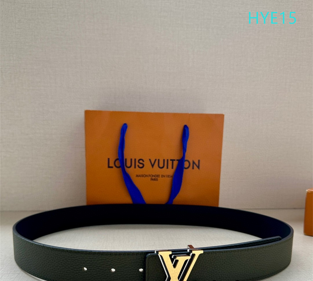 LV belt 34mmX95-125cm XH (289)