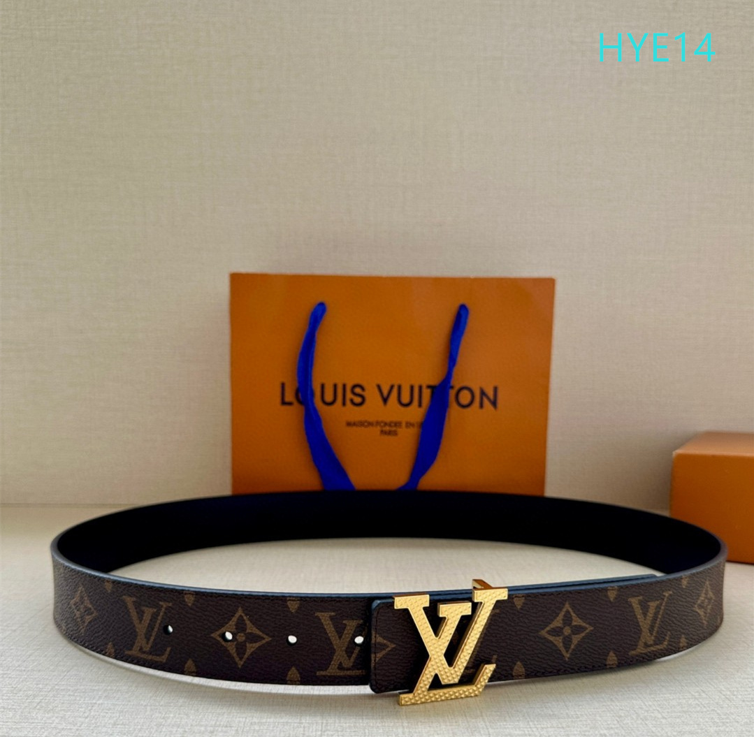 LV belt 34mmX95-125cm XH (290)
