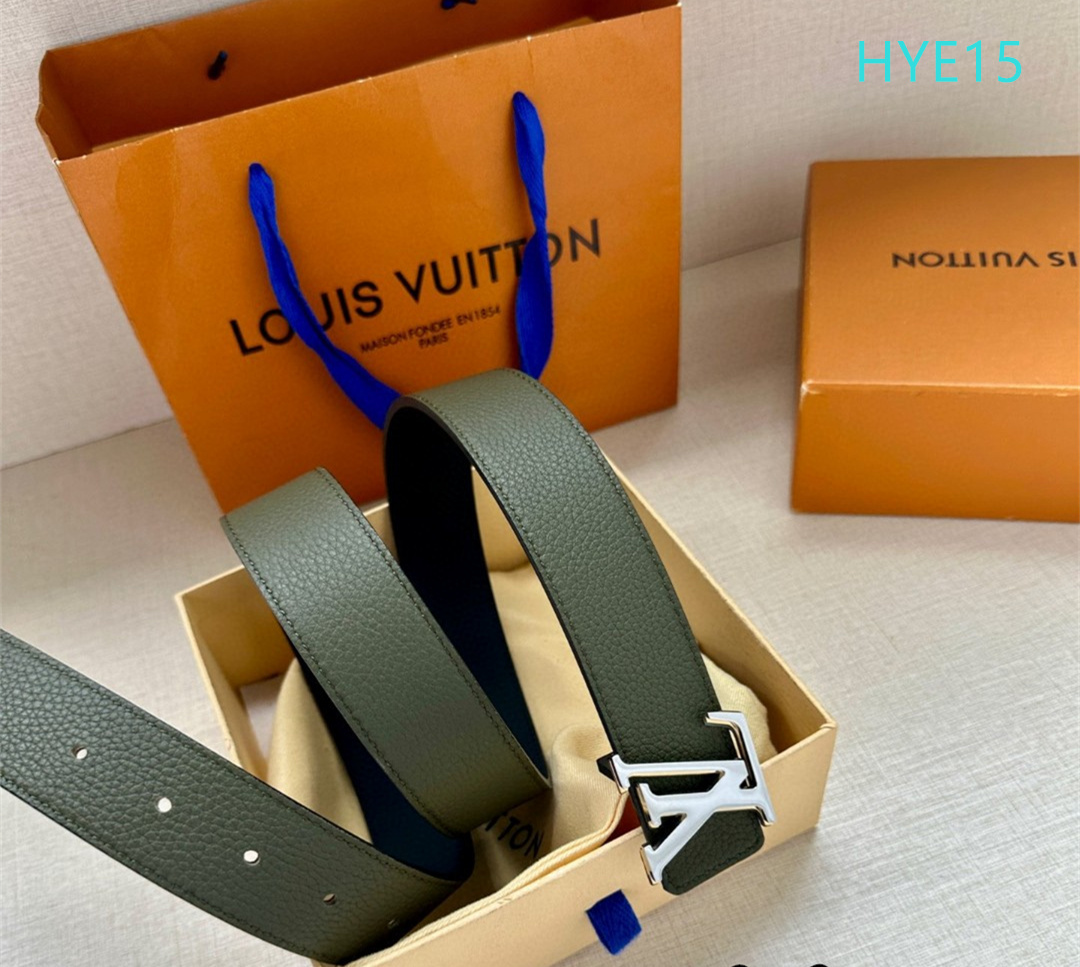LV belt 34mmX95-125cm XH (292)