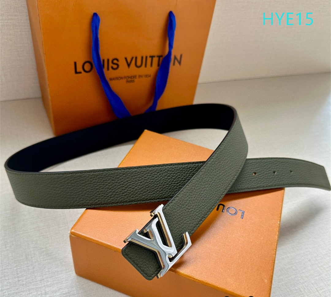 LV belt 34mmX95-125cm XH (293)