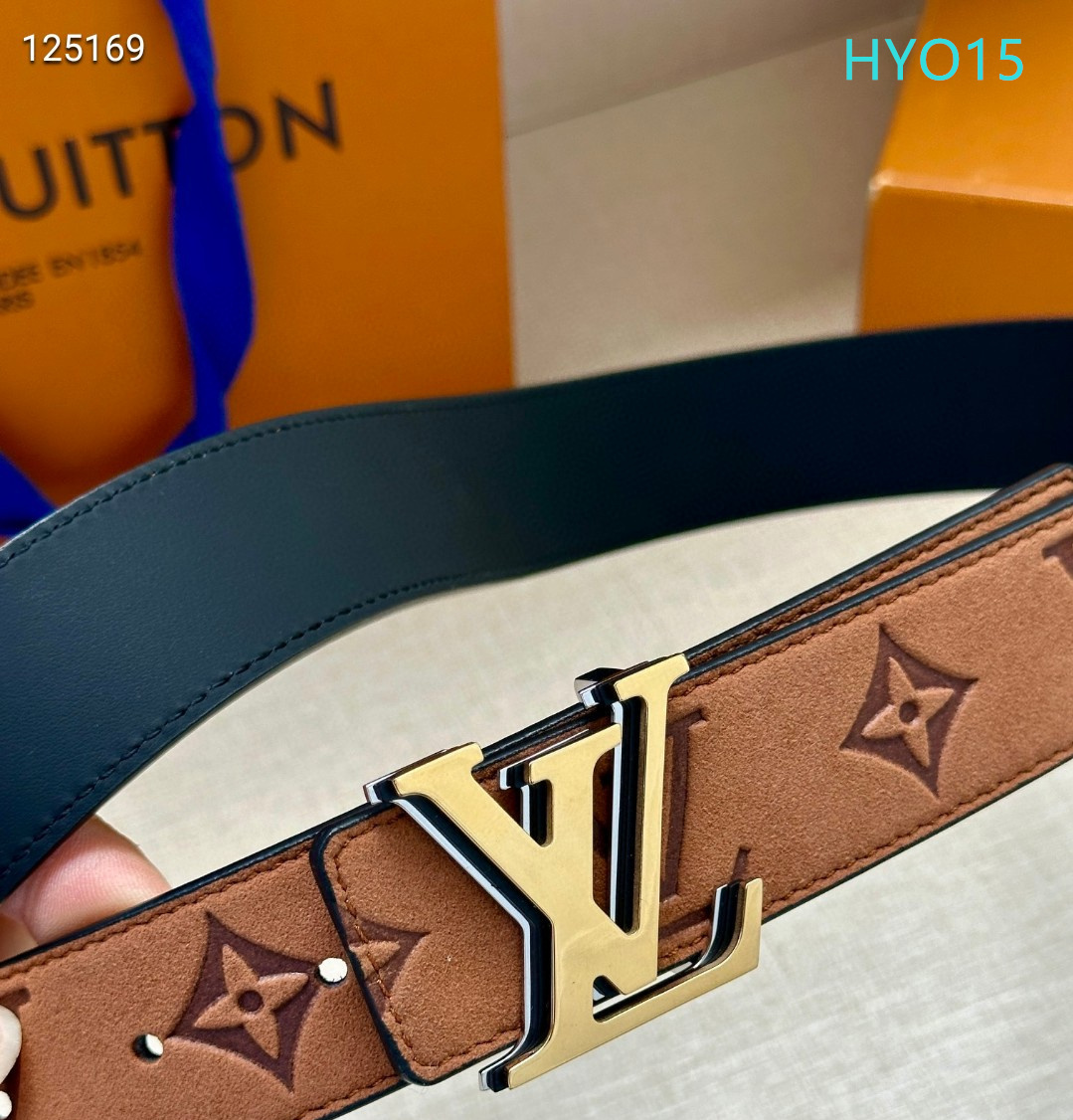 LV belt 34mmX95-125cm XH (298)