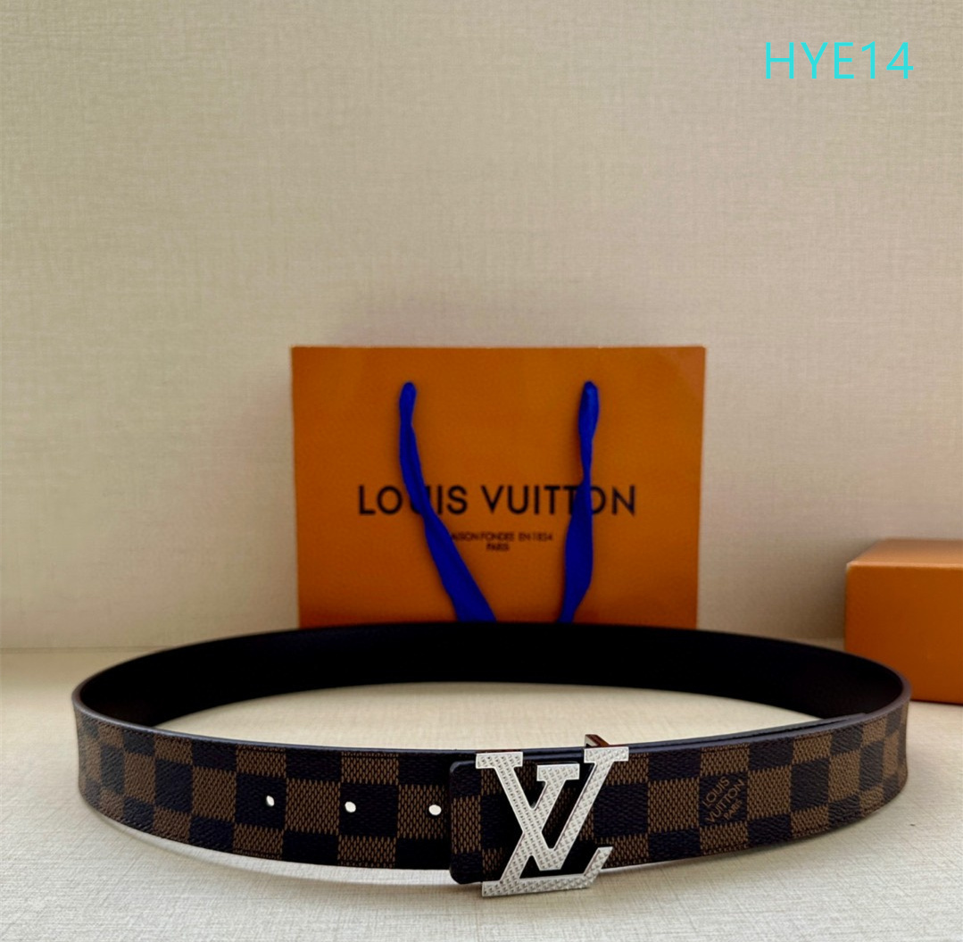 LV belt 34mmX95-125cm XH (299)