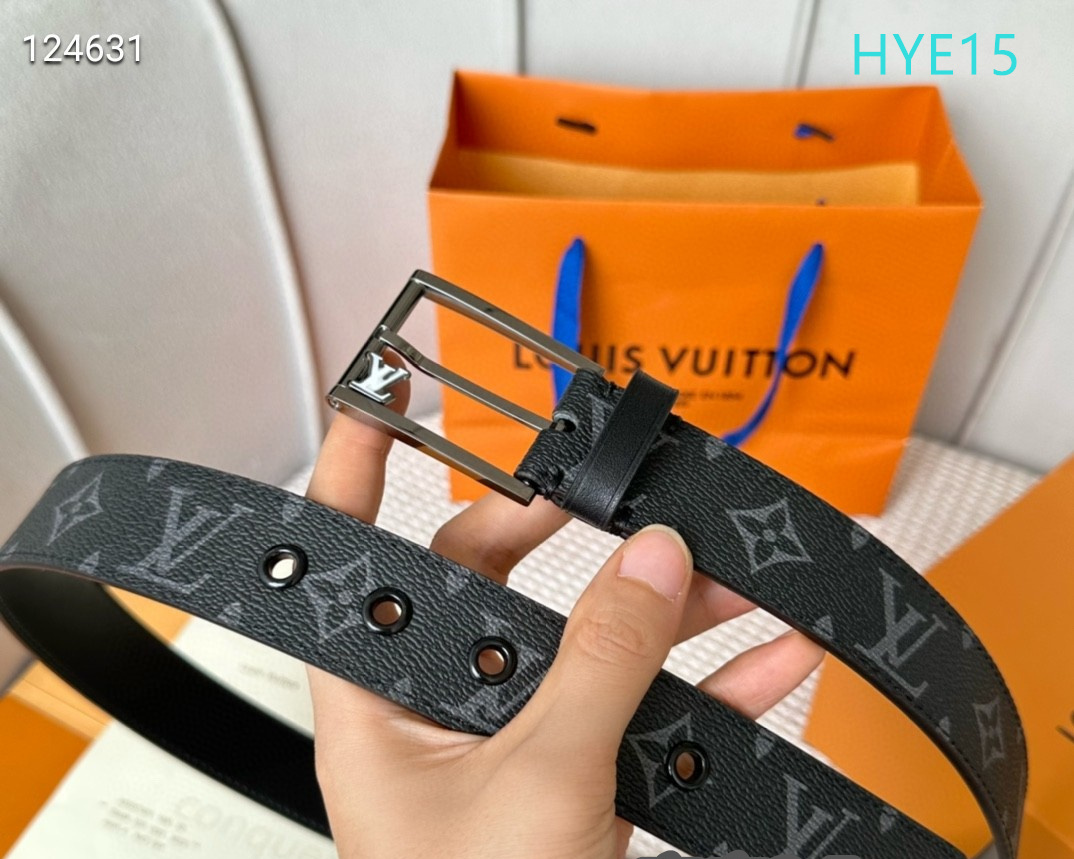 LV belt 34mmX95-125cm XH (30)