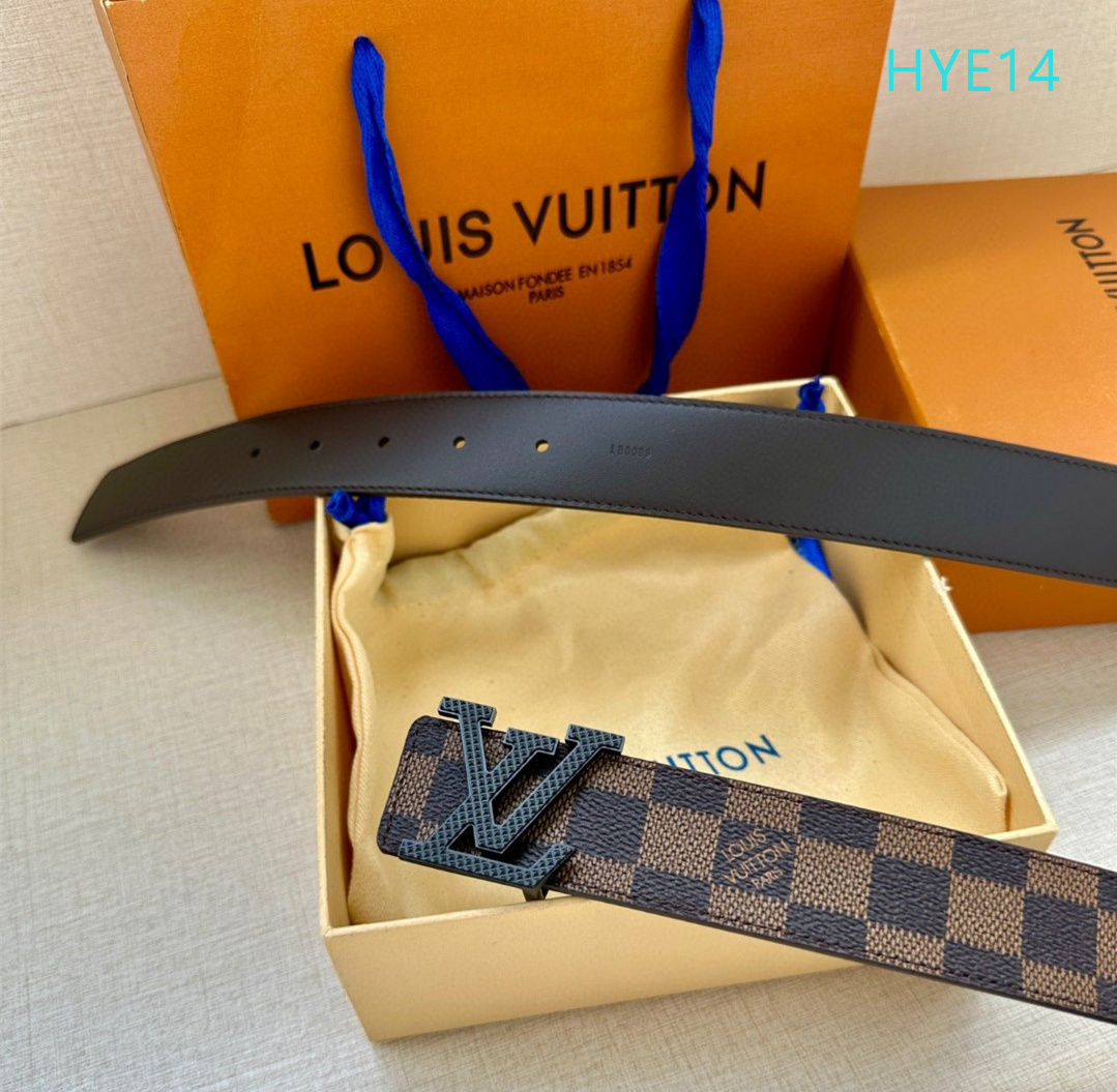 LV belt 34mmX95-125cm XH (305)